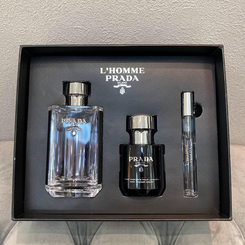 PRADA L’HOMME  プラダ オム PRADA ギフト３点SET