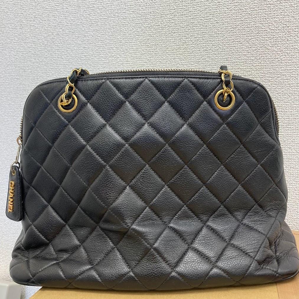 CHANEL　マトラッセ　ショルダーバッグ