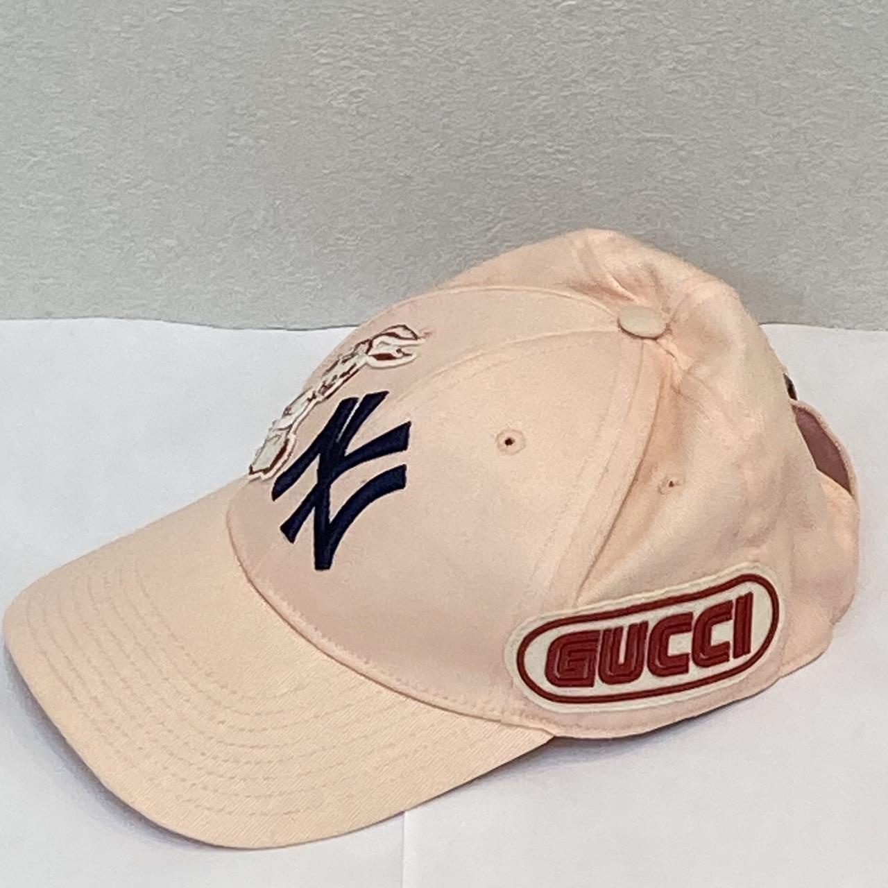 GUCCI × NEWERA グッチ × ニューエラ キャップ ピンクラビット