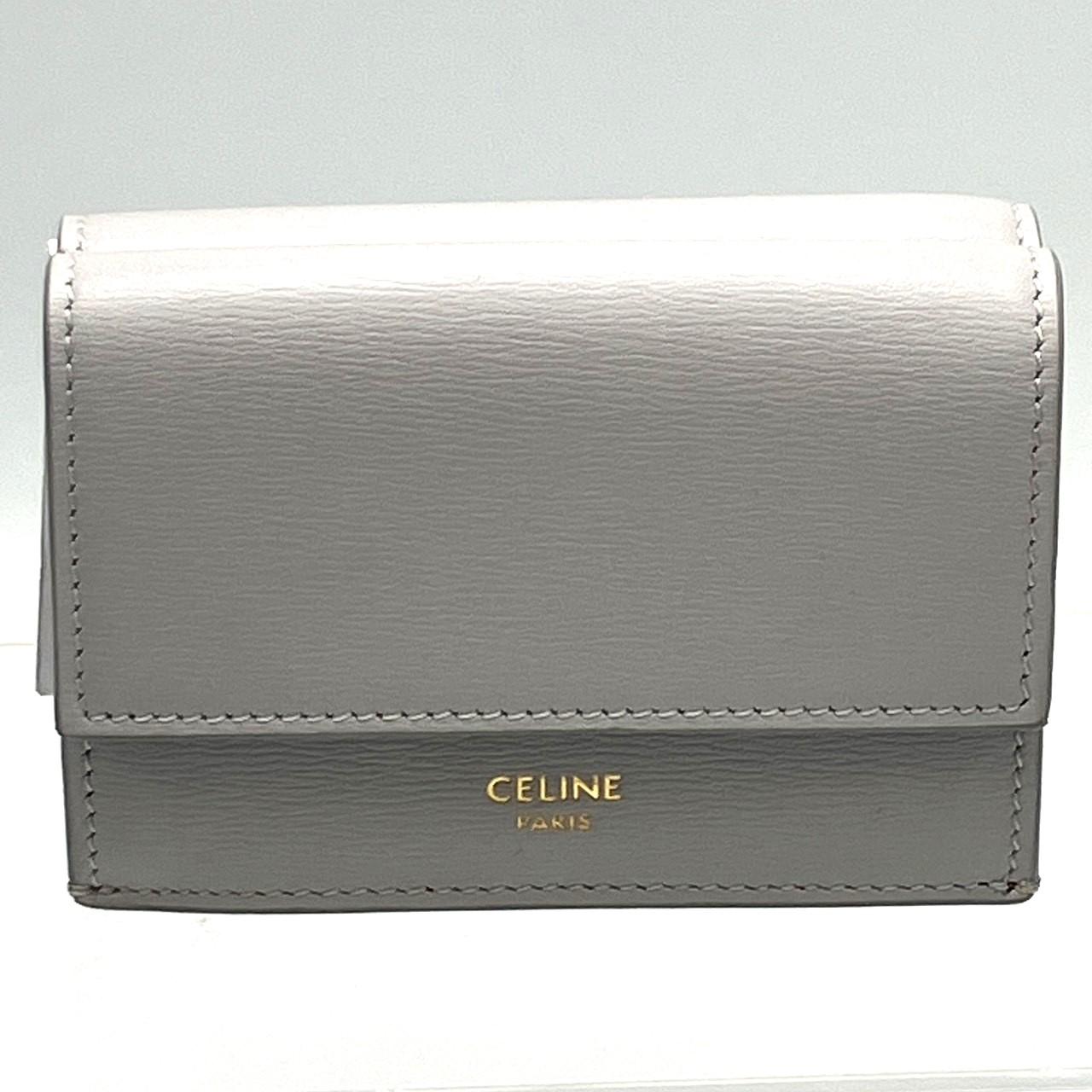 CELINE　セリーヌ　フォールデッド コンパクトウォレット10E603CQP.08GC