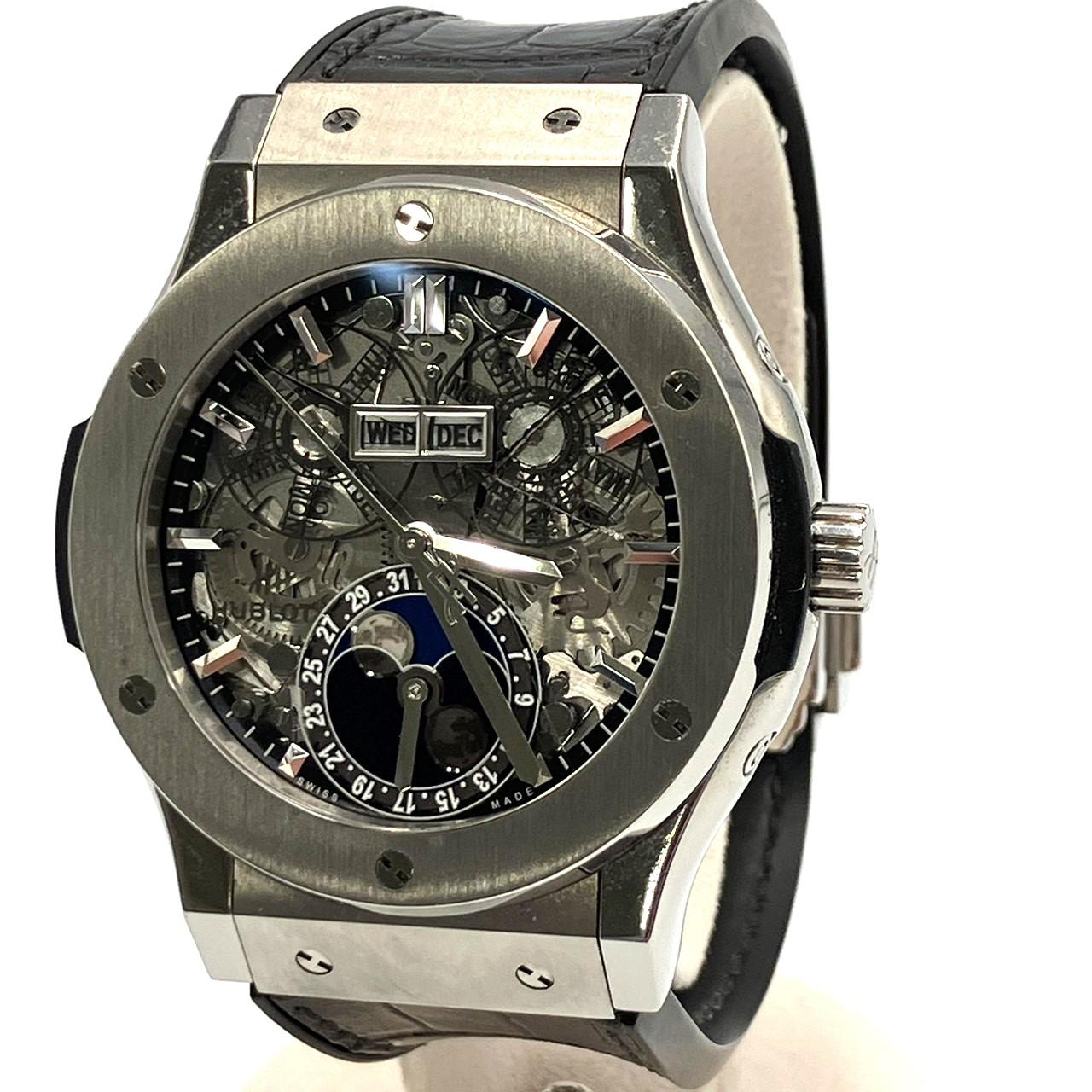 HUBLOT. クラシックフュージョン アエロフュージョン ムーンフェイズ 　517.WX.0170.LR