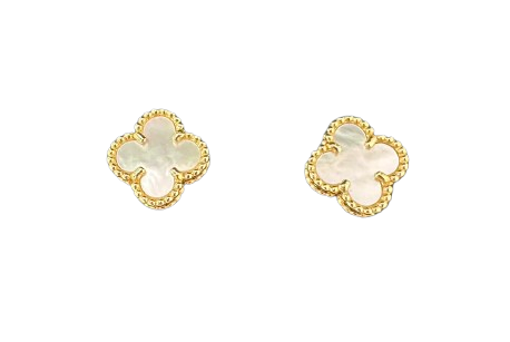 ヴァンクリーフ&アーペル スウィートアルハンブラ 750YG ピアス