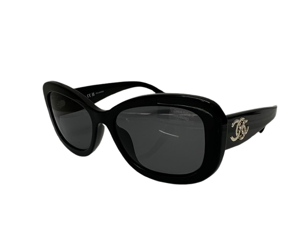 CHANEL シャネル 5468-B-A c.622/T8 ココマーク ラインストーン サングラス