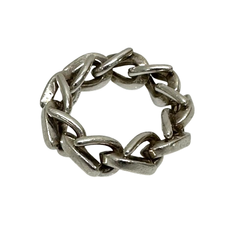 TIFFANY&CO ティファニー フォージ リンクリング Ag925