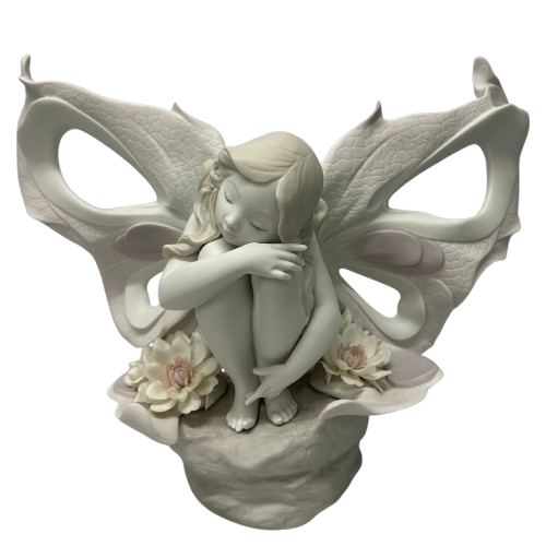 リヤドロ Lladro 陶器人形 置物 ファンタジー レディーバタフライ