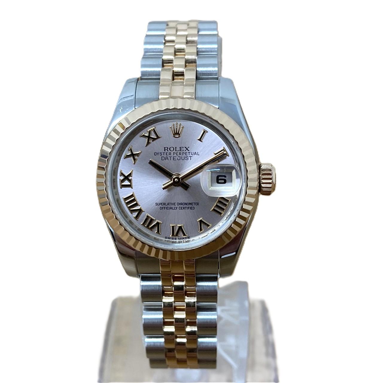 ロレックス デイトジャスト 179171 ランダムシリアル ピンク