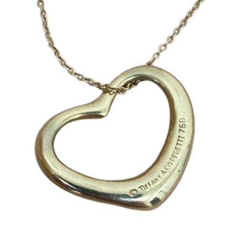 Tiffany ティファニー エルサ・ペレッティ オープンハート K18 ネックレス