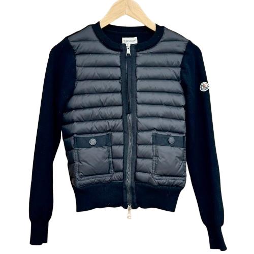 MONCLER モンクレール ニット切替ダウンジャケット
