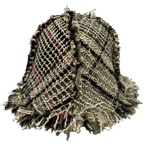 CHANEL シャネル ツイード ハット キャスケット