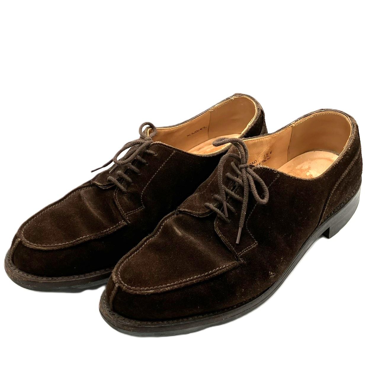 クロケット&ジョーンズ モールトンスエード 9262-3095-42 Uチップシューズ