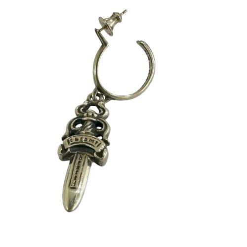 CHROME HEARTS クロムハーツ No5 DAGGER ダガーフープ ピアス