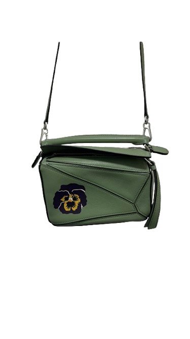 LOEWE ミニバズルバッグ フラワープリント