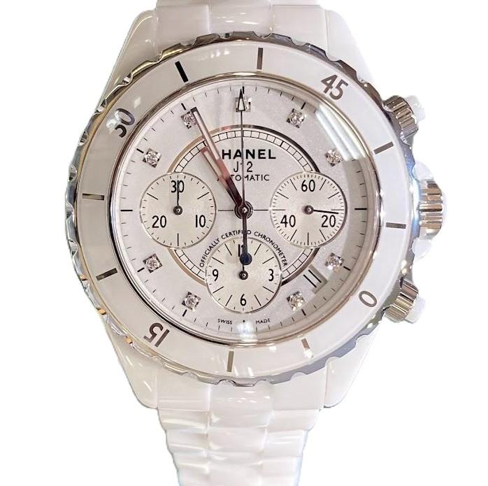 シャネル J12クロノグラフ41㎜9PダイヤH2009
