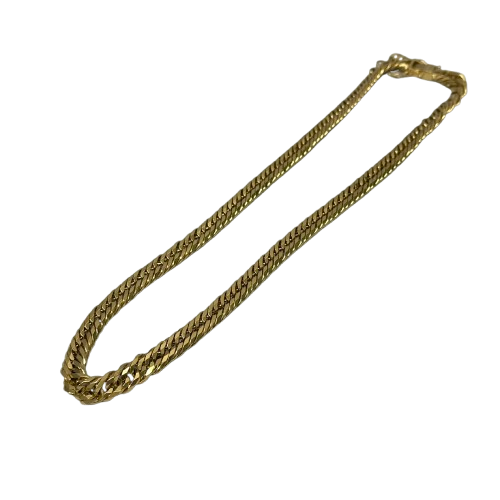 K18 6面ダブル 喜平ネックレス 133.66g