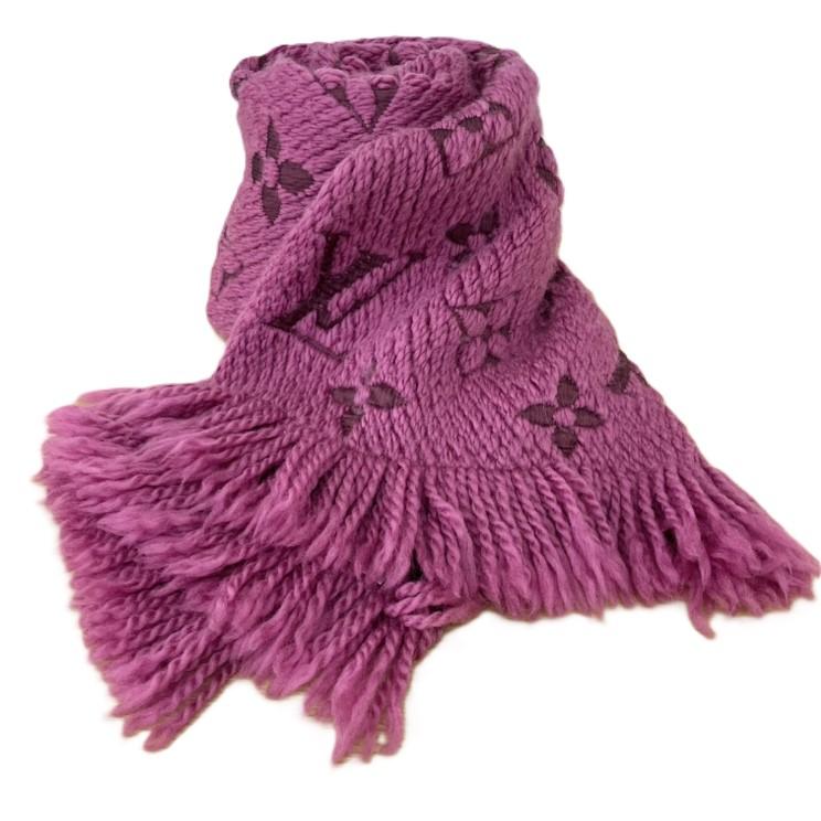 Louis Vuitton ルイヴィトン エシャルプ M70461 ロゴマニア マフラー