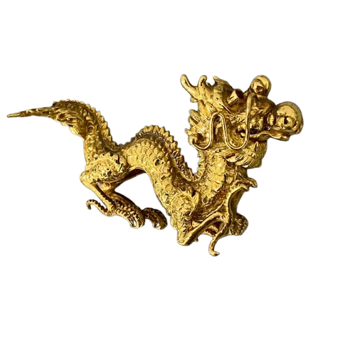 K20 龍　置物　約32g