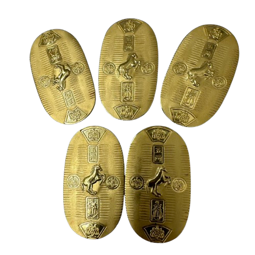 K24 純金 干支 小判 5両 7g×5枚