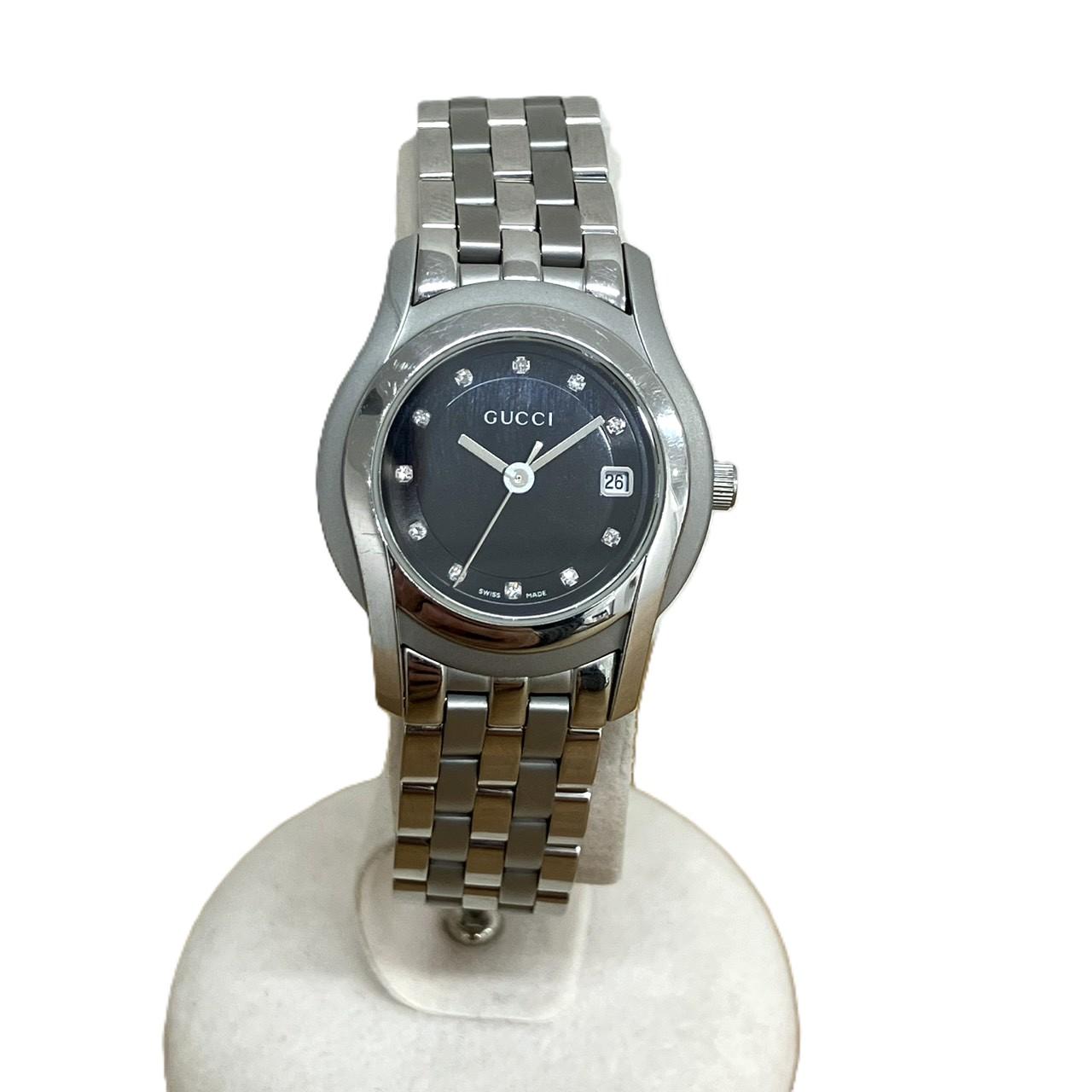 GUCCI 5500L ダイヤ クオーツ 腕時計