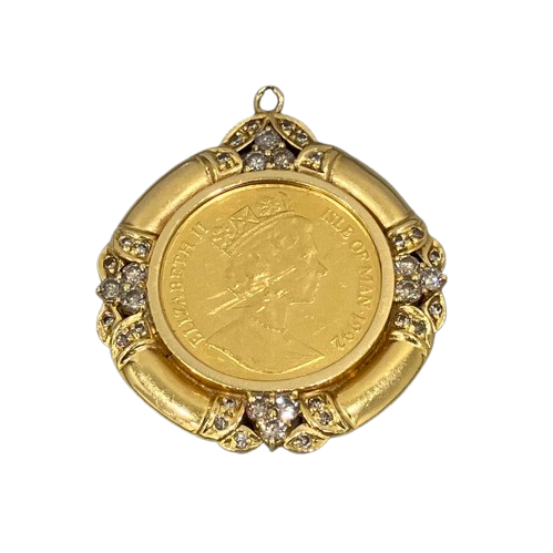 K18 キャット 1/5oz ペンダントトップ 12.25g