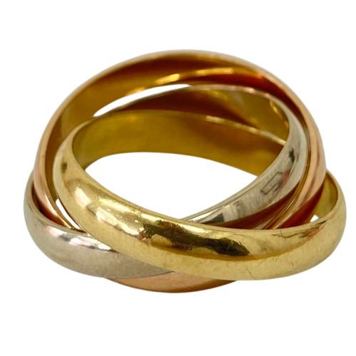 Cartier カルティエ トリニティ リング 750 8.01g 11号