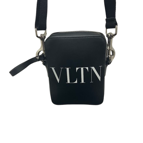 Valentino ヴァレンティノ VLTN ショルダーバック　ブラック
