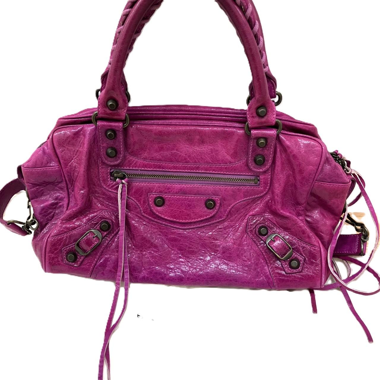 バレンシアガ ザ・ボックス 145694 ピンクレザー