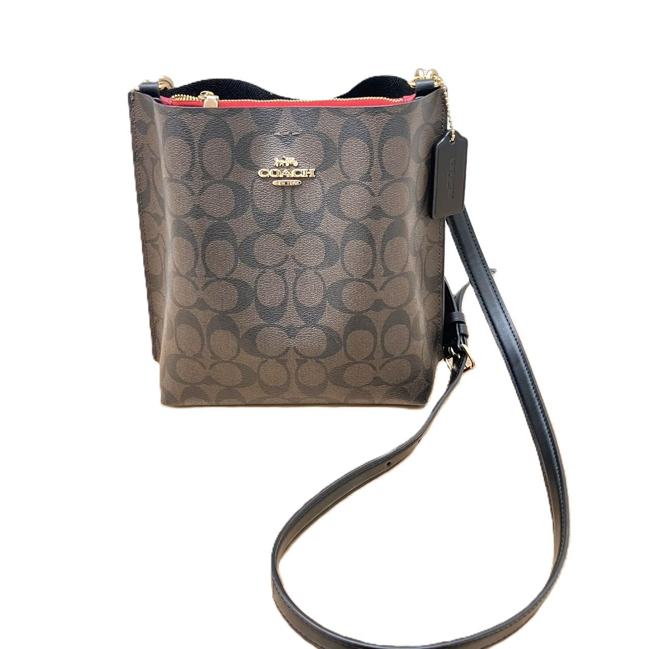 コーチ モリー バケット バッグ 22 シグネチャー キャンバス CA582