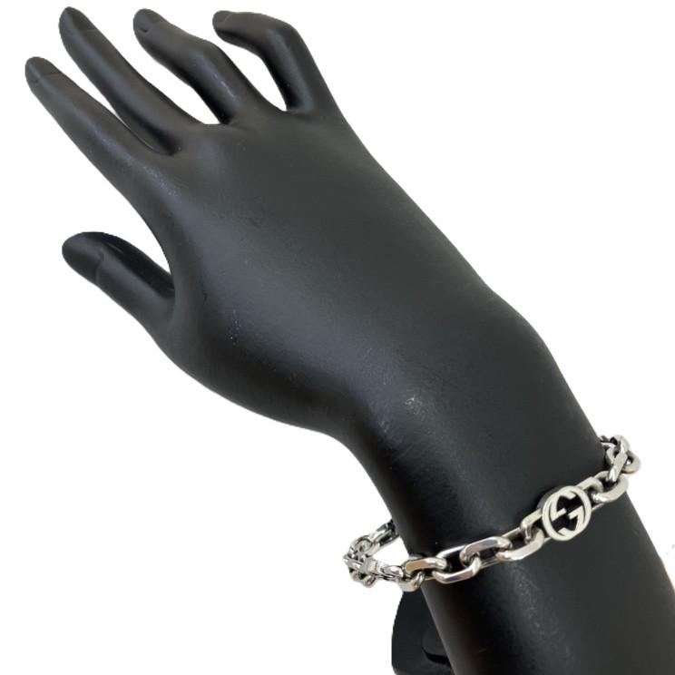 GUCCI グッチ インターロッキング ブレスレット SV925