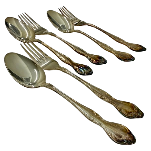 ラッキーウッド SV950 スプーン6本フォーク３本