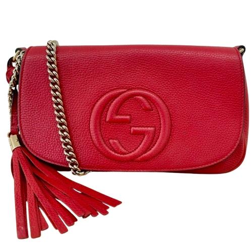 GUCCI グッチ ソーホー チェーンショルダーバッグ インターロッキング 536224