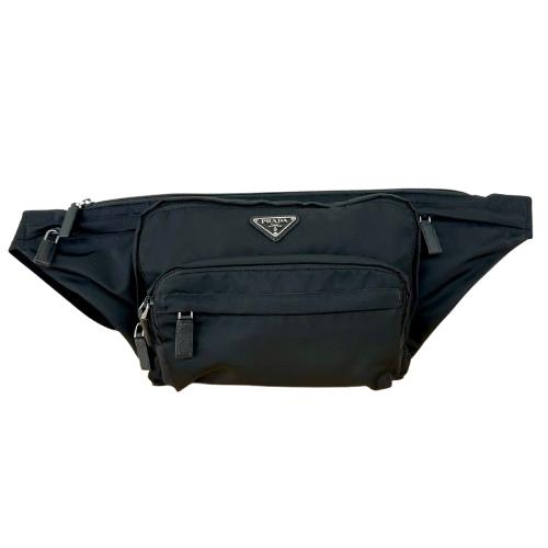 PRADA プラダ ナイロン×サフィアーノレザー 2VL003 ウエストバッグ