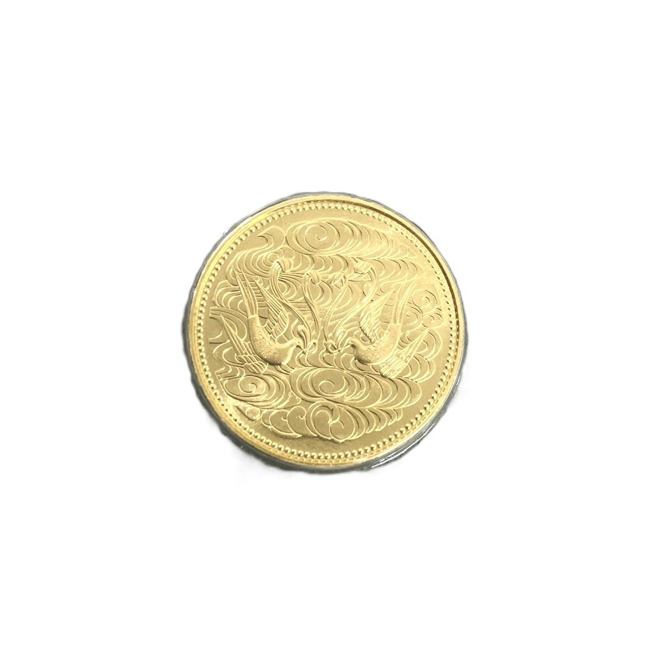 天皇陛下御在位60年記念10万円金貨