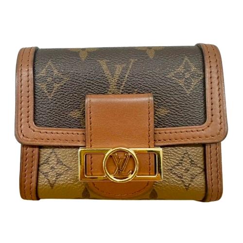 Louis Vuitton ルイヴィトン モノグラムリバース ポルトフォイユ・ドーフィーヌ コンパクトウォレット M68725