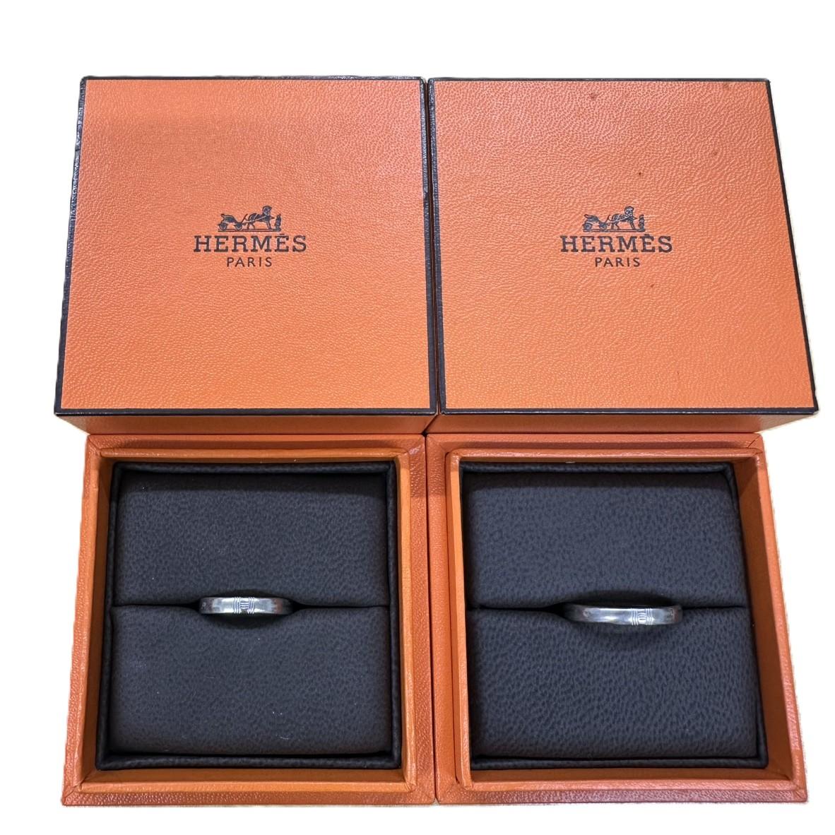 HERMES エルメス K18WG ペアリング