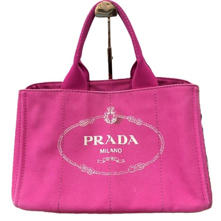 PRADA　プラダ　トートバッグ　カナパ　ピンク