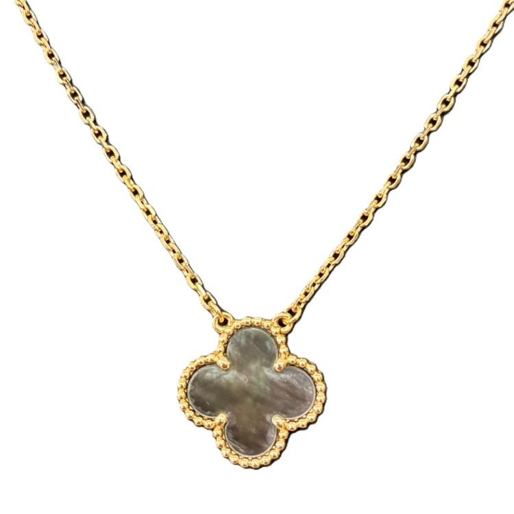 VAN CLEEF & ARPELS ヴァンクリーフ&アーペル ヴィンテージアルハンブラ マザーオブパール 5g 750 ネックレス