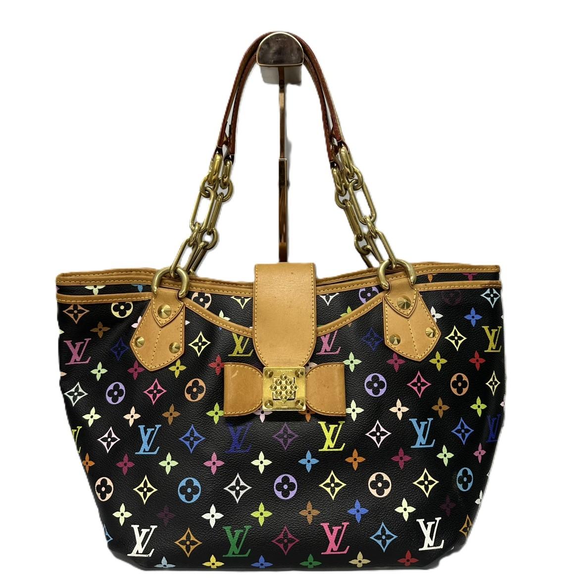 LOUIS VUITTON ルイ・ヴィトン モノグラム マルチカラー アニーGM ノワール トートバッグ M40304