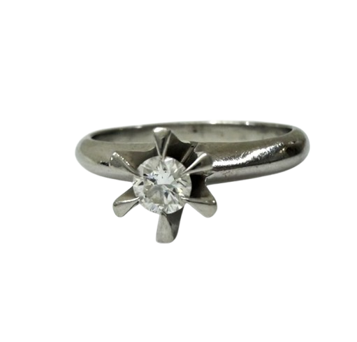 Pt900 ダイヤモンド0.14ct リング