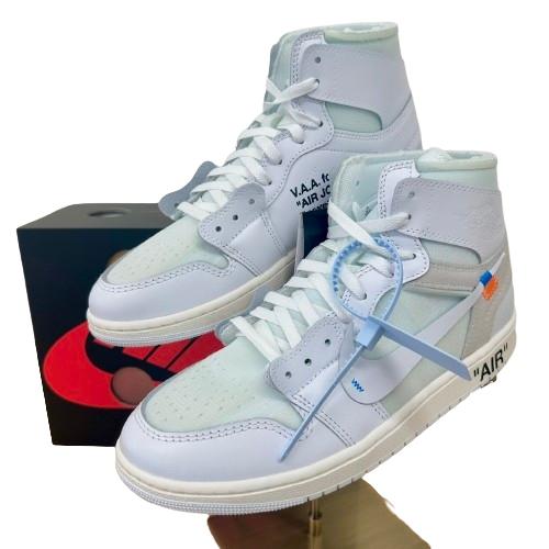 V.A.A × Nike Air Jordan 1 High OG Alaska ナイキ ジョーダン 1 アラスカ ヴァージルアブローアー  スニーカー メンズ 28.5