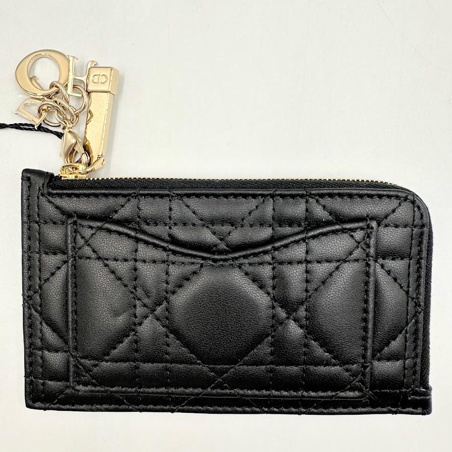 Lady Dior Cosmos ジップ カードホルダー