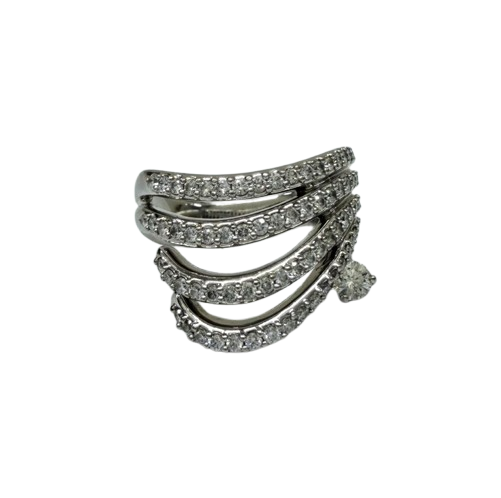 Pt900 ダイヤモンド0.79ct リング