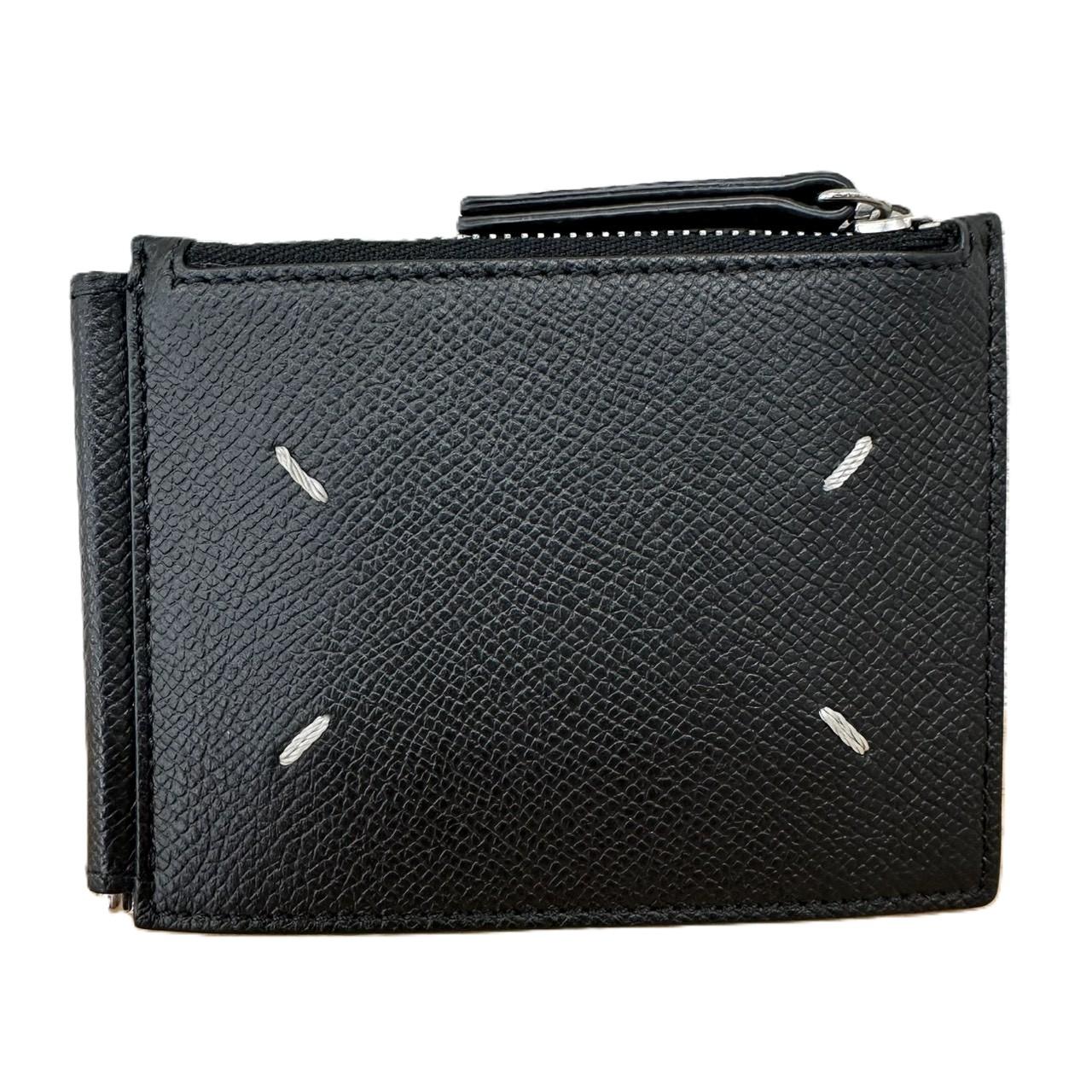 Maison Margiela メゾンマルジェラ SA1UI0018 ステッチレザー マネークリップ