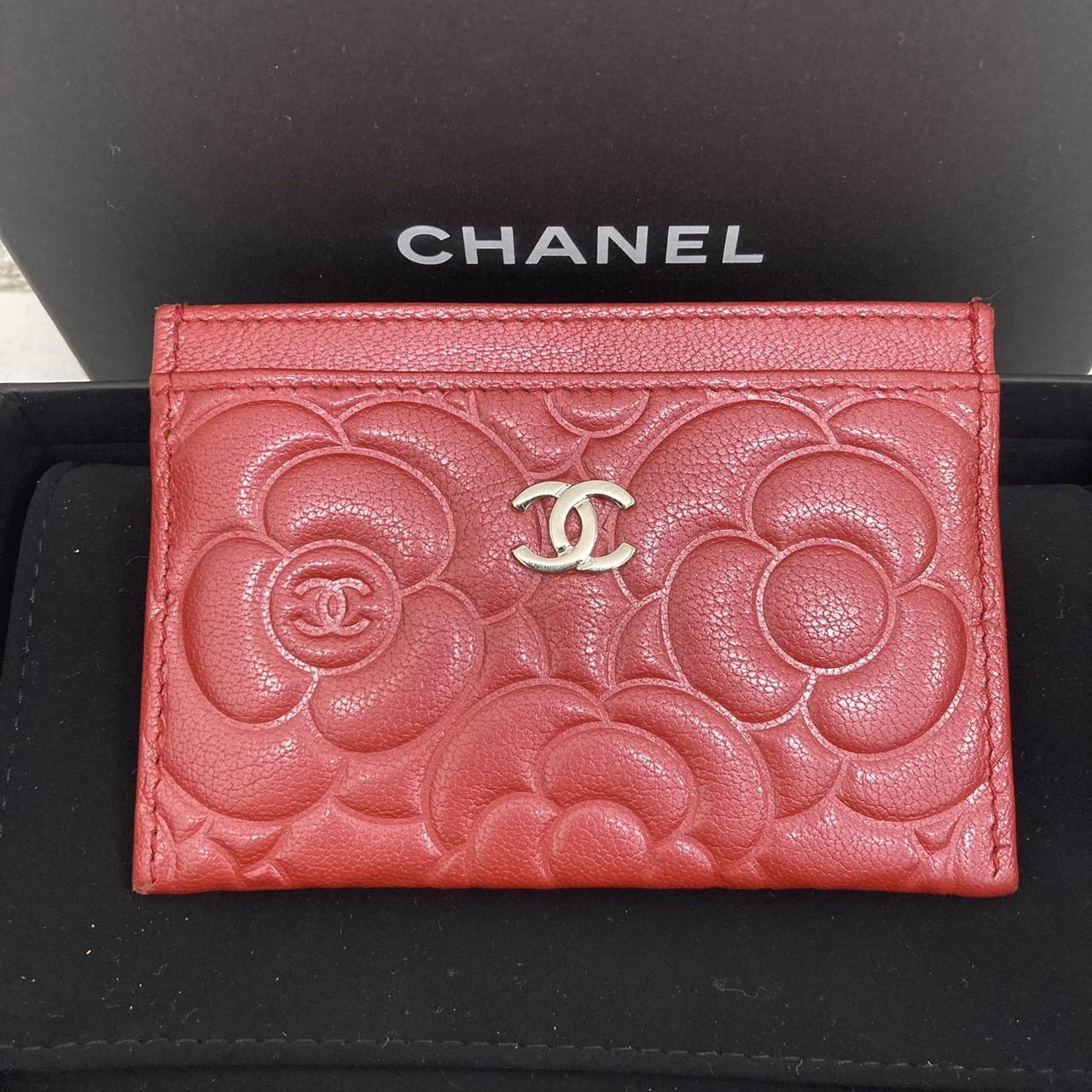 CHANEL　シャネル カメリア カードケース　