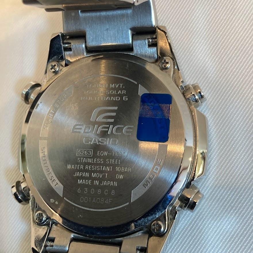 CASIO カシオ　EDIFICE エディフィス　EQW－T630Ｊ