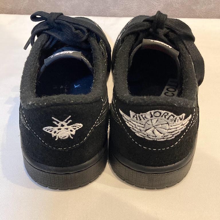 トラヴィス　スコット×ナイキ　AIR JORDAN　1　LOW　OG SP　BLACK　PHANTOM　DM7866－001