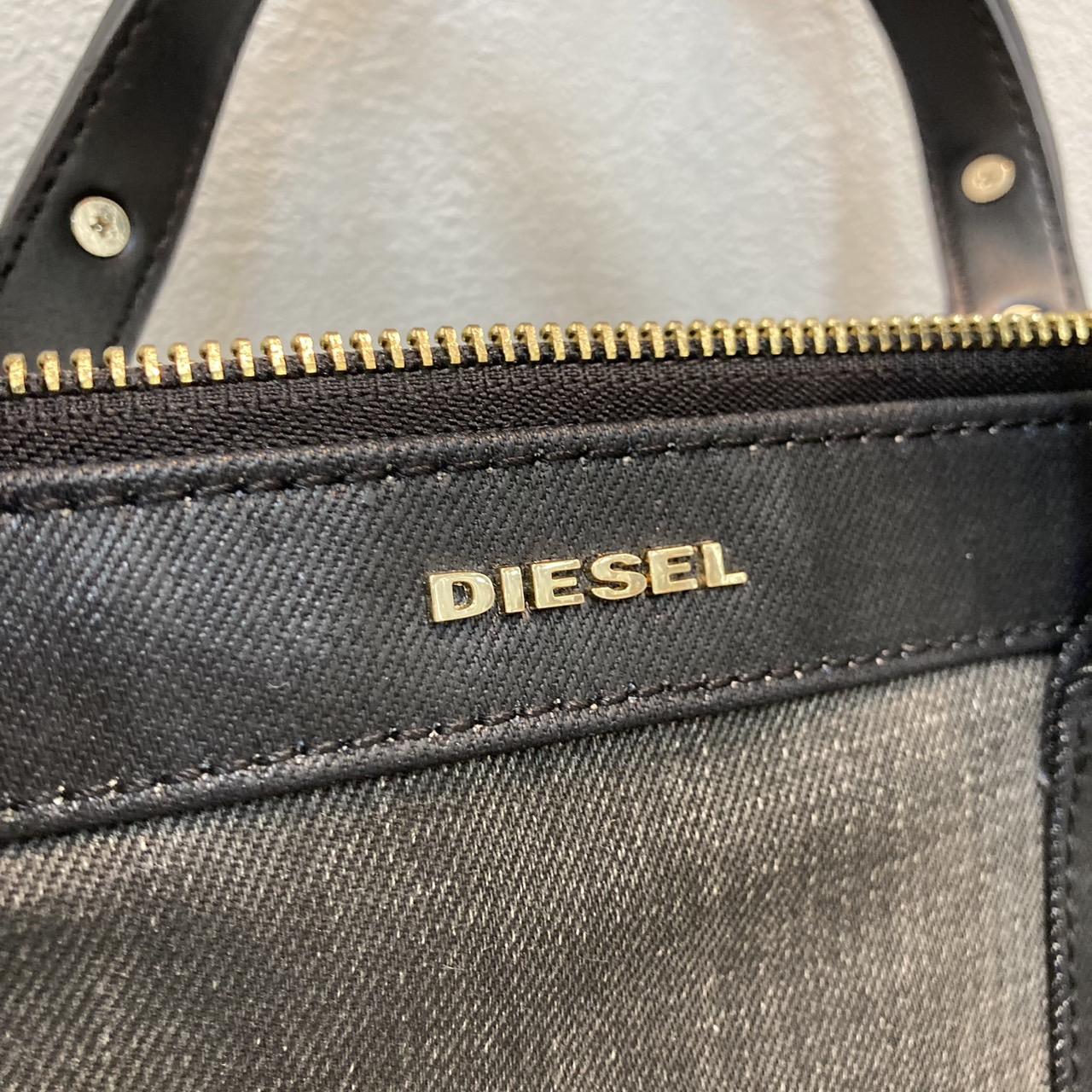 DIESEL デニムハンドバッグ