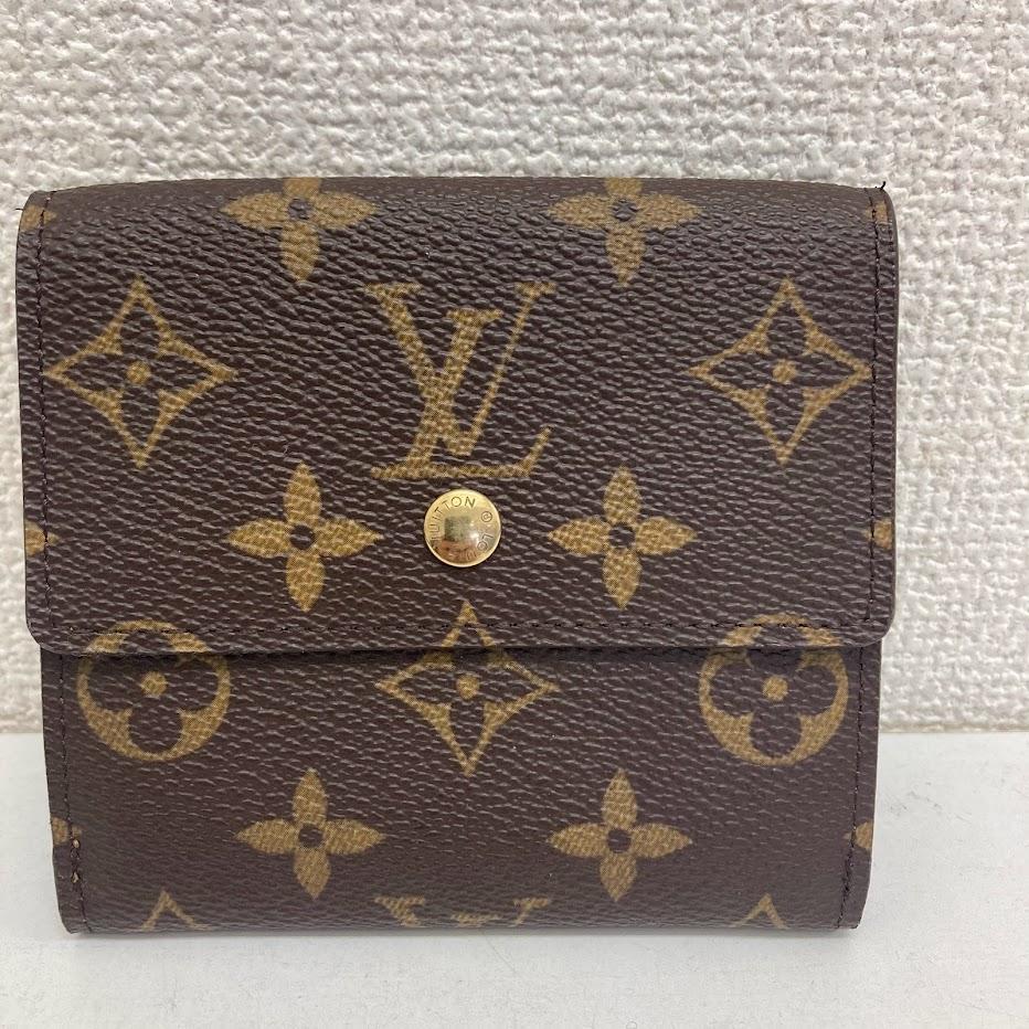 Louis Vuitton　Wホック折り財布