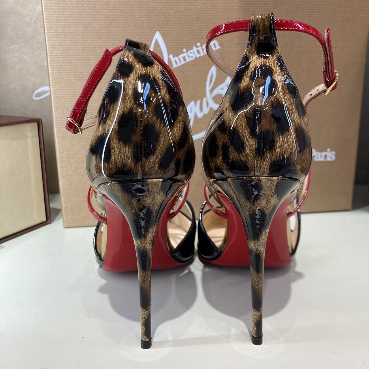 Christian Louboutin クリスチャンルブタン ヒールパンプス  ヒョウ柄 レオパード 36 ヒール