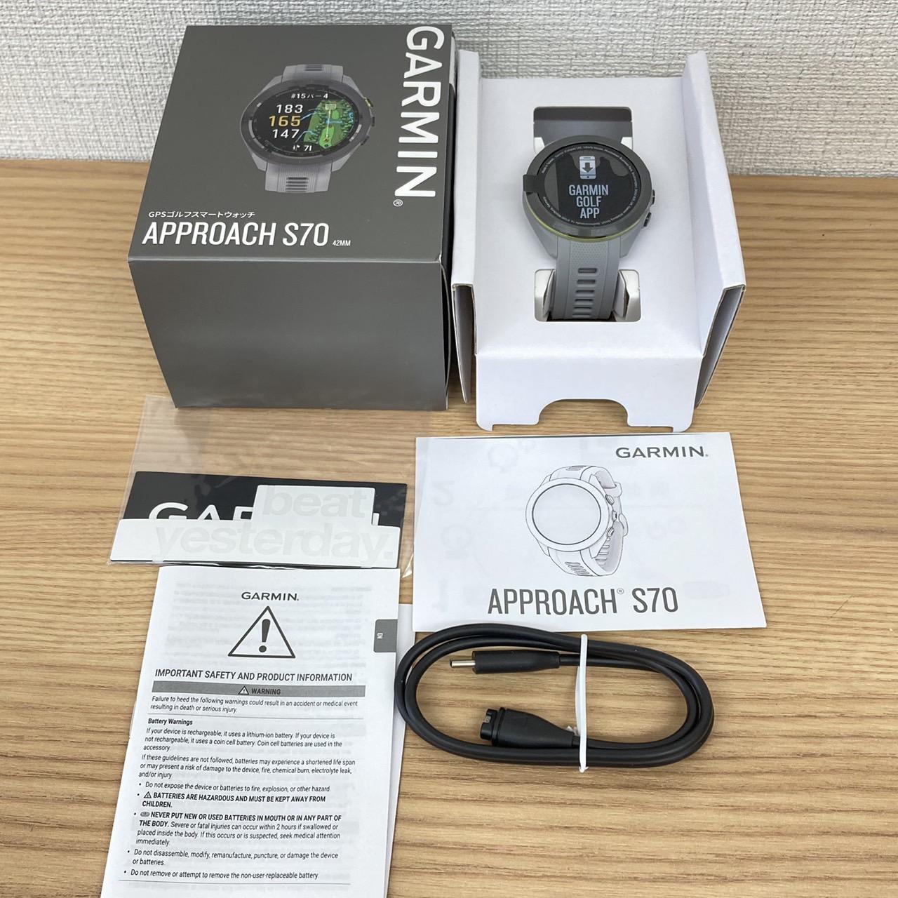  GARMIN GPSゴルフスマートウォッチ APPROACH S70