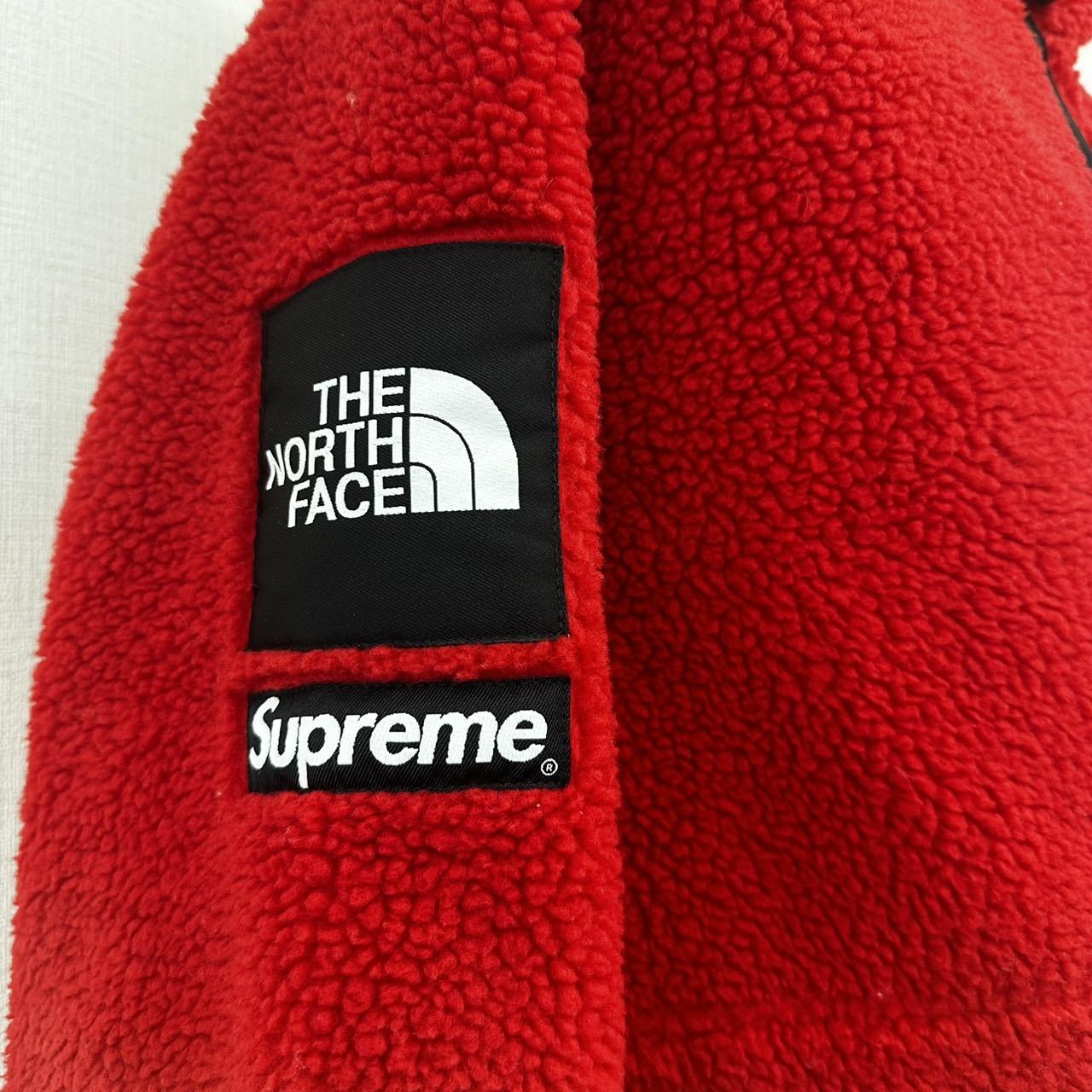 Supreme×THE NORTH FACE 20AW S Logo Hooded Fleece Jacket